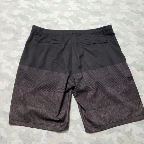 Hybrid Collection Shorts Mens 38 Black Pockets Swim - Picture 7 of 8